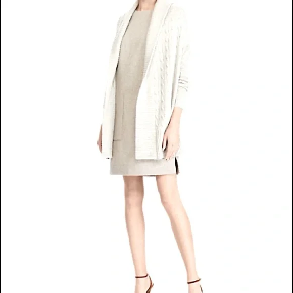 Polo Ralph Lauren Cashmere Shawl Open Cardigan XS - Picture 3 of 5